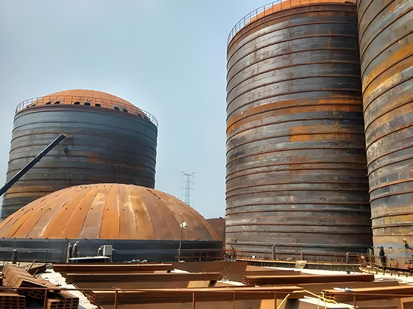 桥东焦粉钢板仓